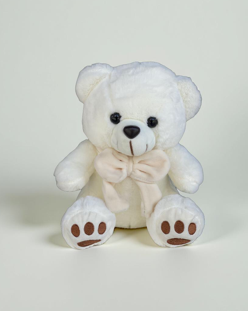 Luxurious Small White Teddy Bear