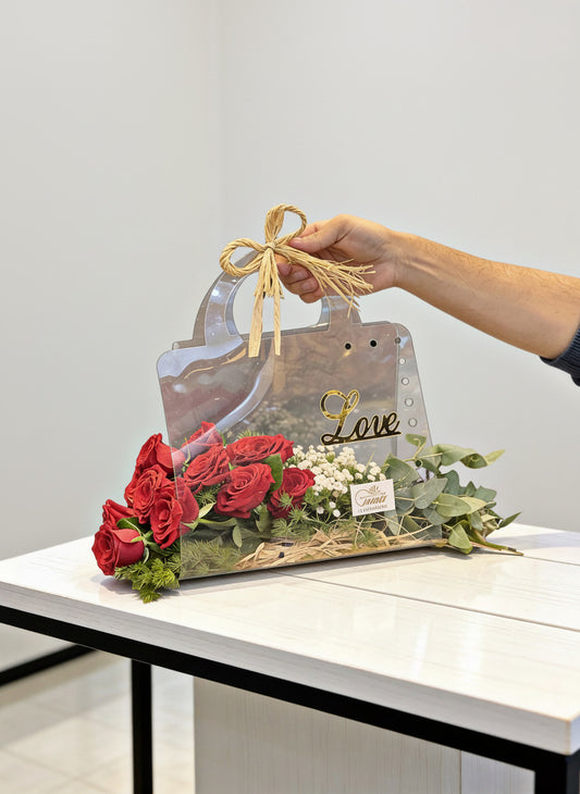 Signature Love Acrylic Bag