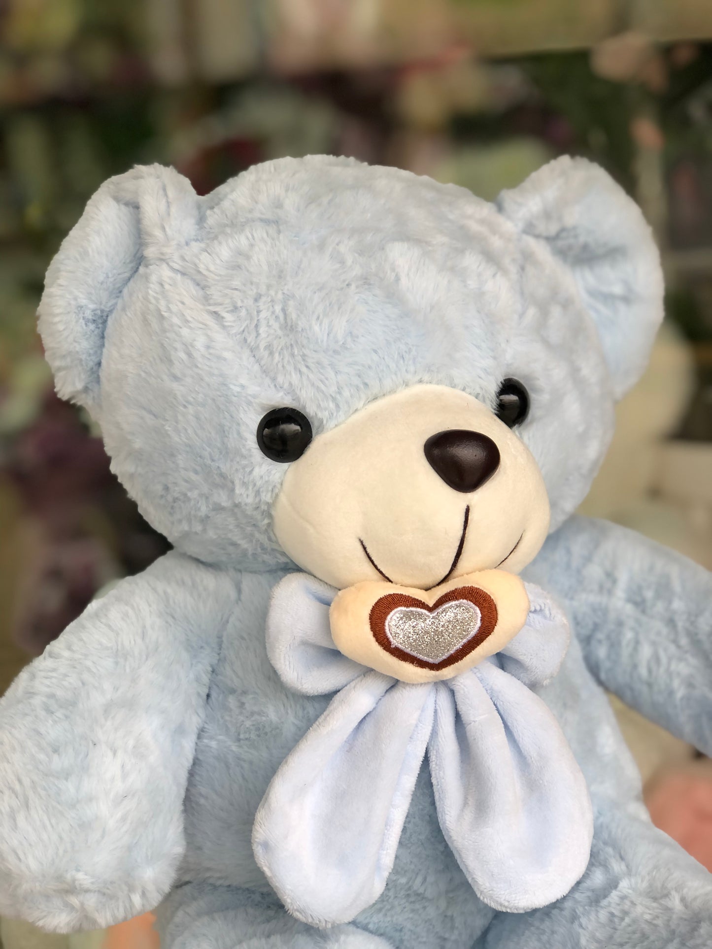 Luxurious Blue Teddy Bear