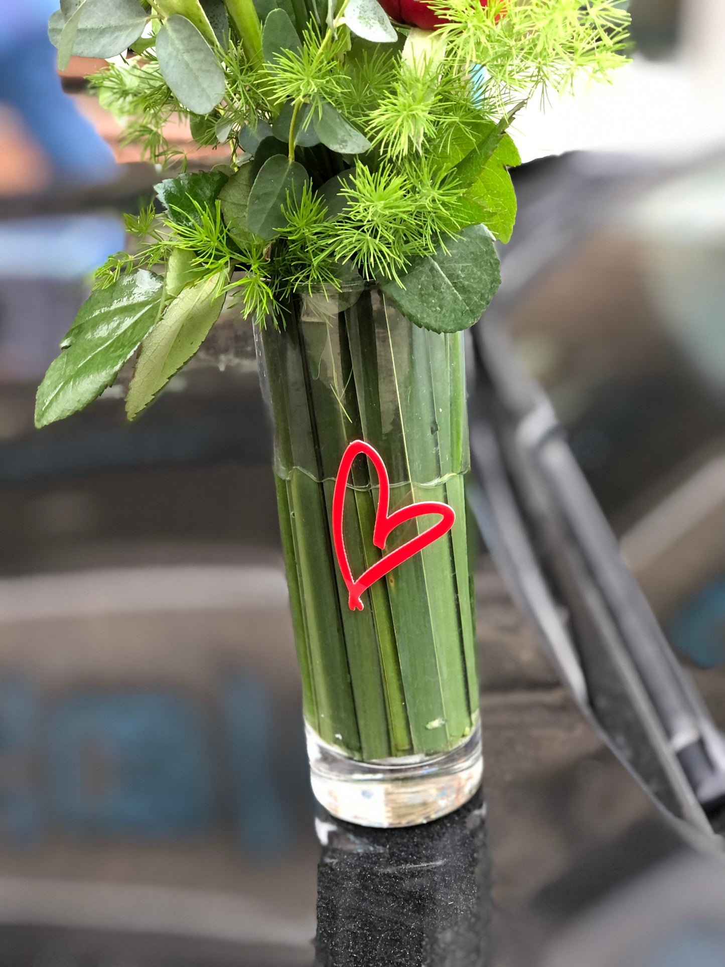 Glass Vase of Love