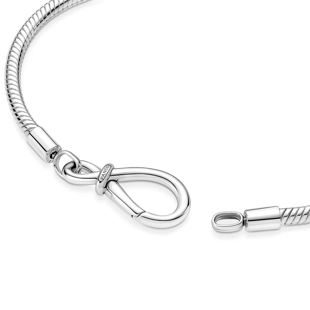 Pandora Moments - Pandora Moments Infinity Knot Snake Chain Bracelet