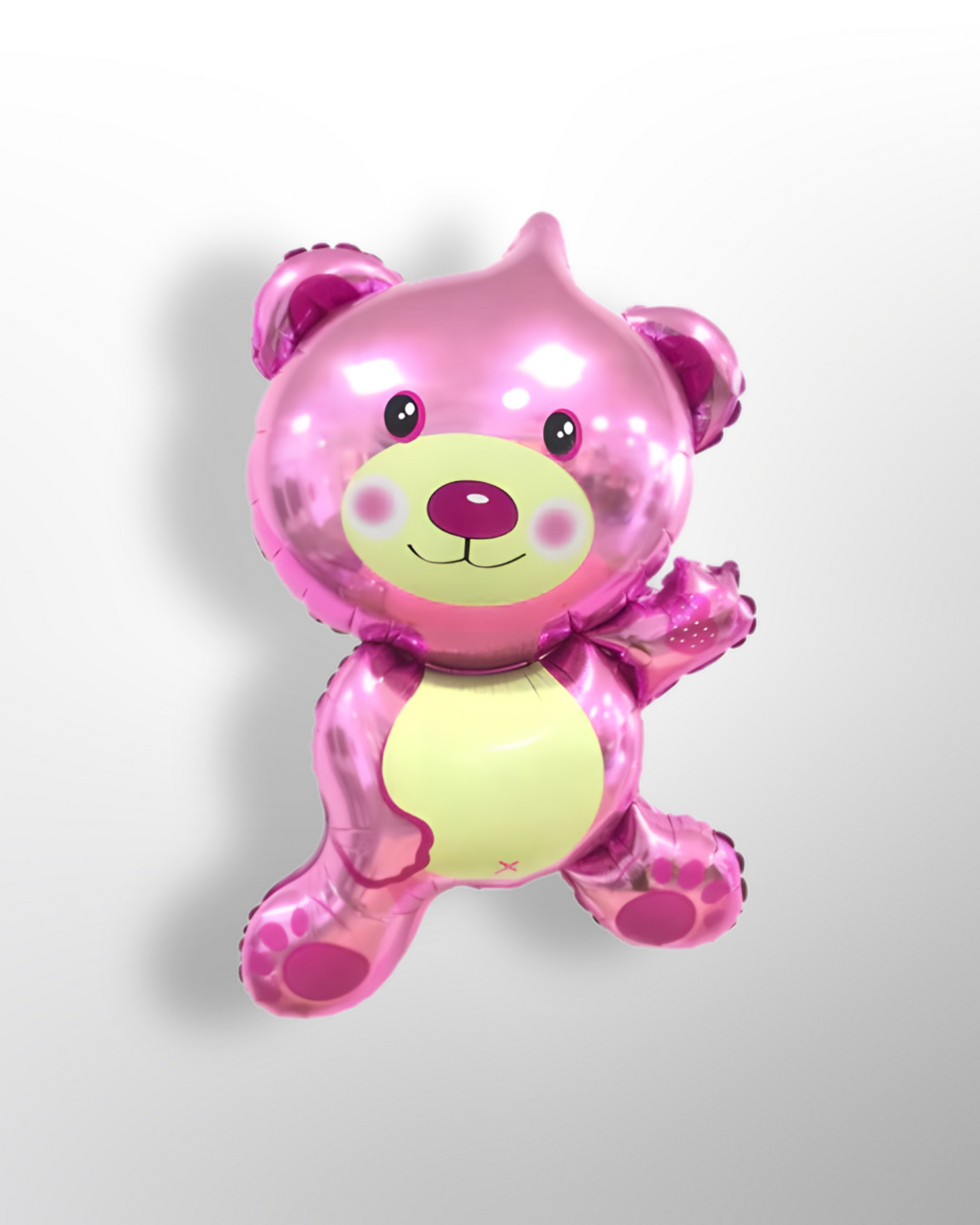 Pink Teddy Bear Helium Balloon